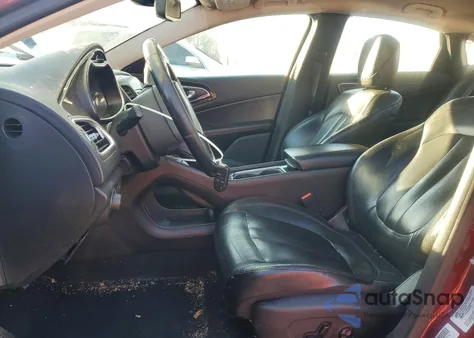 2015 Chrysler 200 C из США, поврежденный, VIN 1C3CCCCBXFN531161